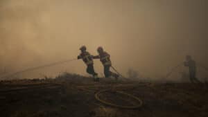 Incendie de Sátão et Trancoso avec un front plus intense
