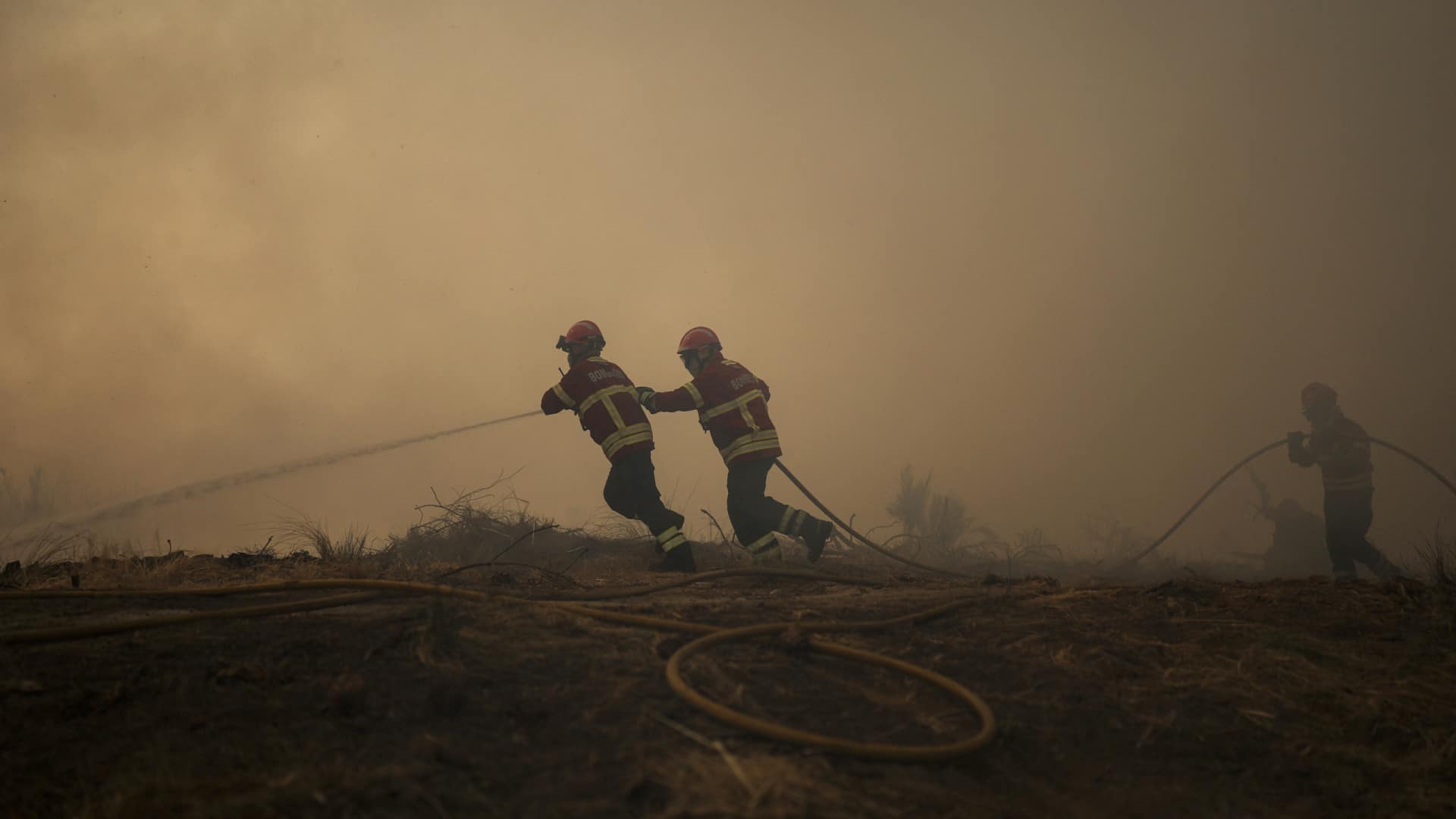 Incendie de Sátão et Trancoso avec un front plus intense