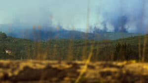 Incendie maîtrisé à Lomba à Gondomar