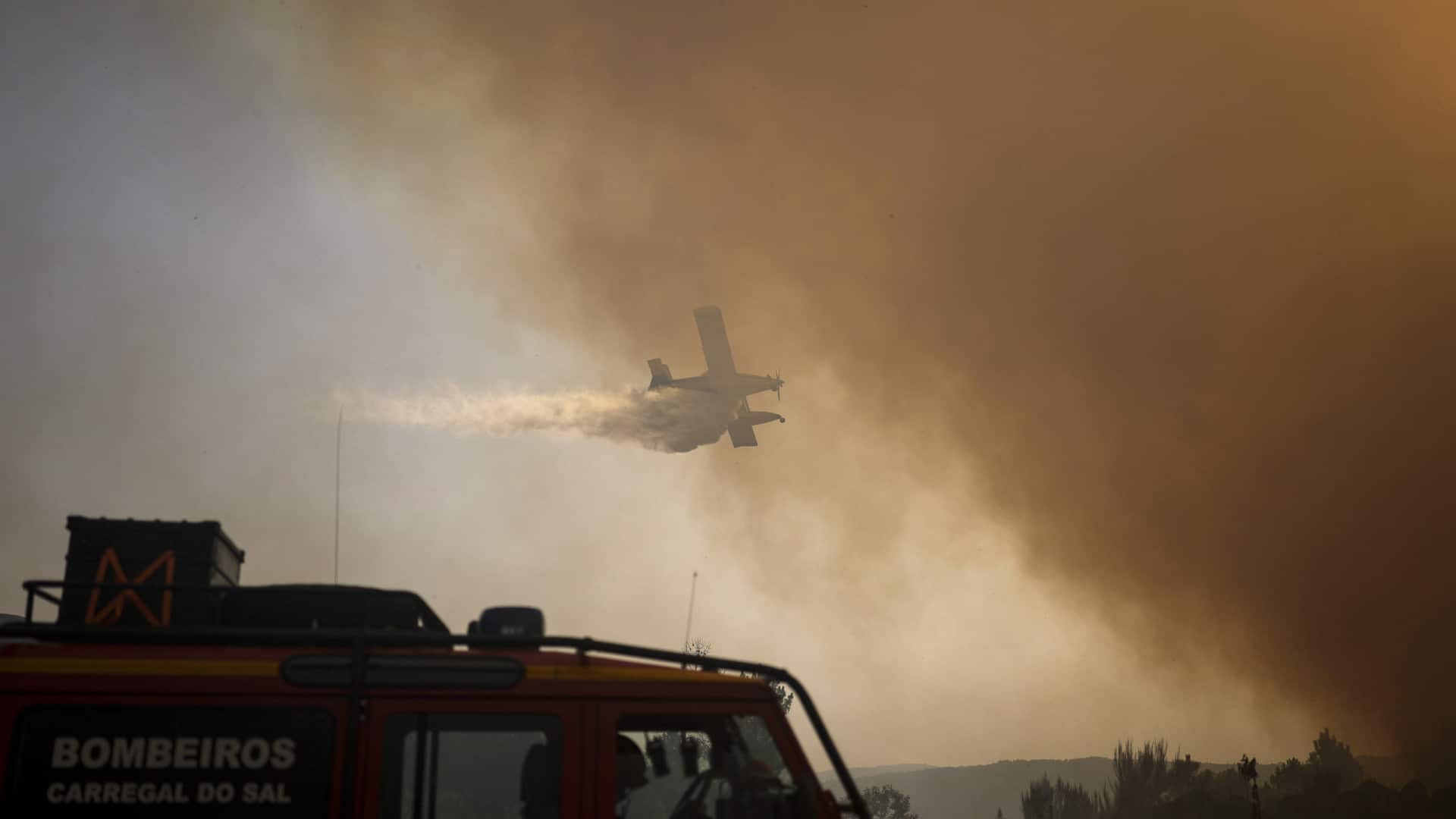 Incendie maîtrisé dans la chaîne de montagnes de l'Alvão.