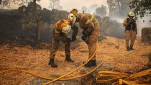 Incendie maîtrisé qui a touché Mondim de Basto