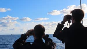 La marine coordonne le sauvetage d'un navire marchand au nord-est de São Miguel.