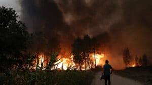 Le feu de Ribeira de Pena pourrait être maîtrisé d'ici la fin de la matinée.
