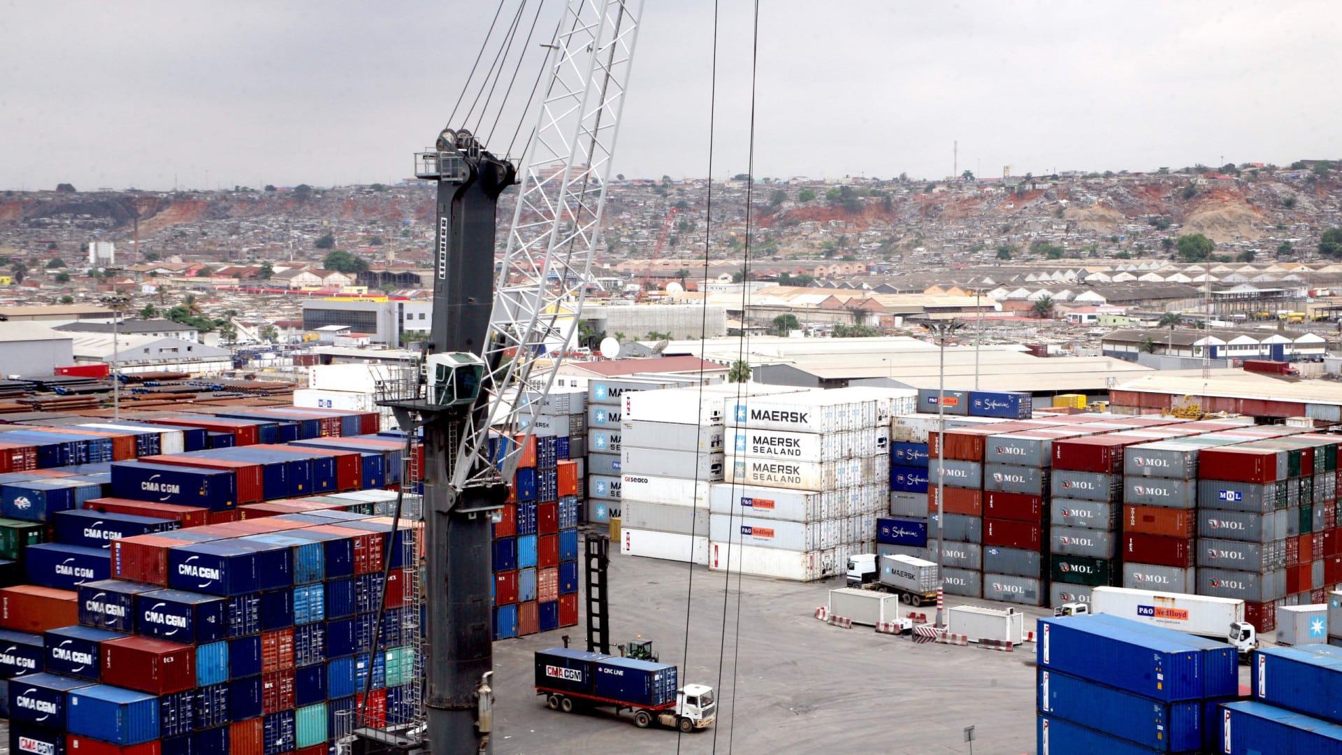 Les exportations lusophones vers la Chine diminuent de 12,1 % jusqu'en juillet.
