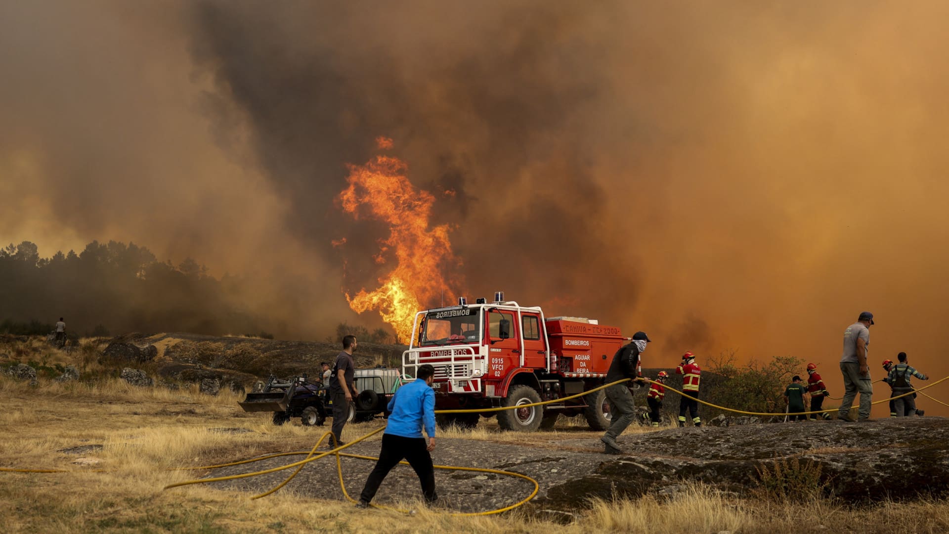 Les incendies ont déjà ravagé environ 75 000 hectares. La pire année depuis Pedrógão.