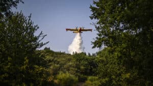 Les moyens aériens étrangers restent au Portugal jusqu'à vendredi.