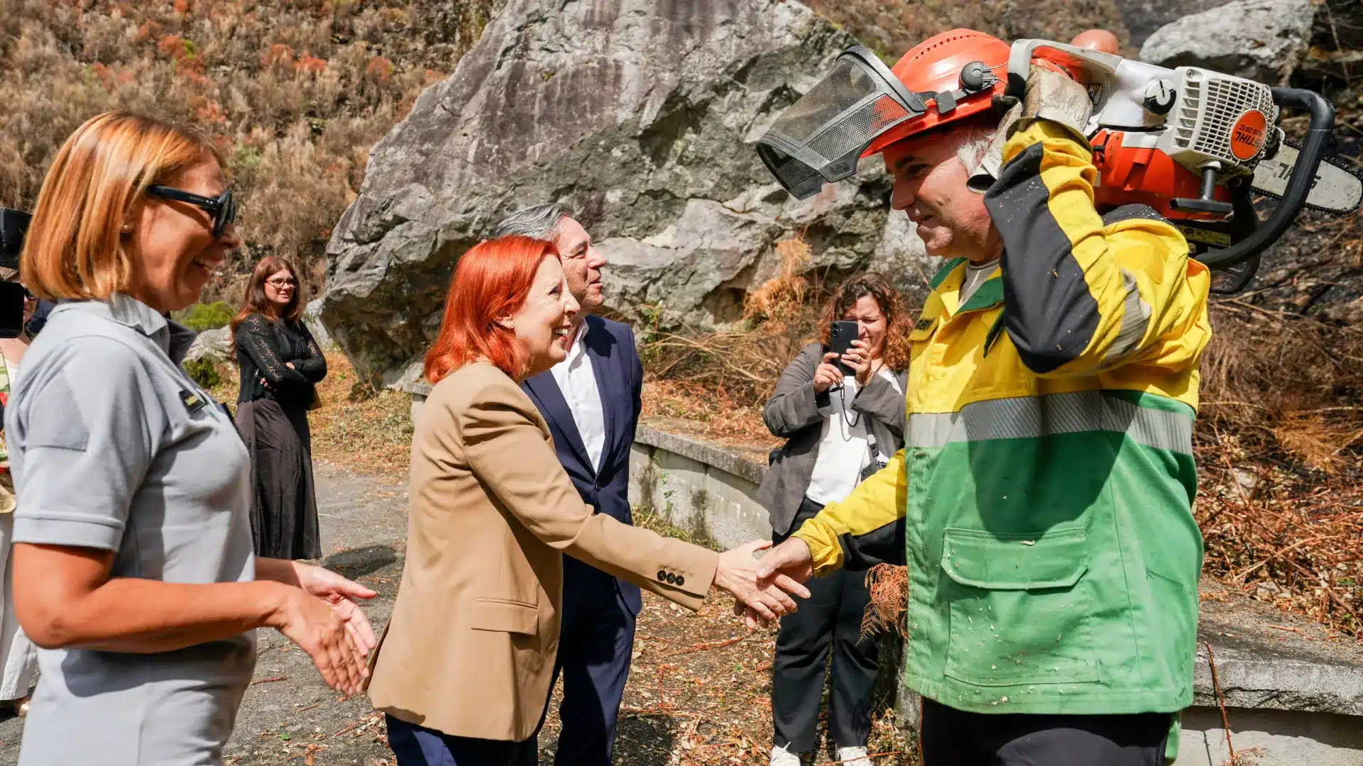 L'incendie du Douro International est "une catastrophe environnementale et paysagère".