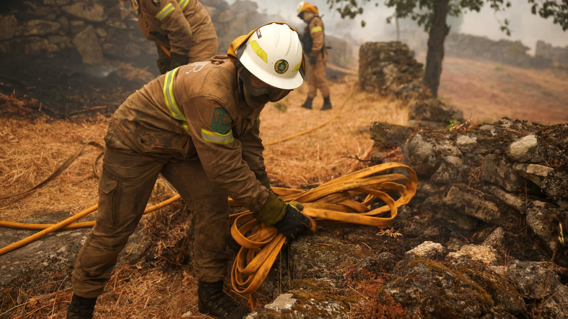 L'incendie qui a touché Vila Chã de Sá, à Viseu, a été maîtrisé à 23h.