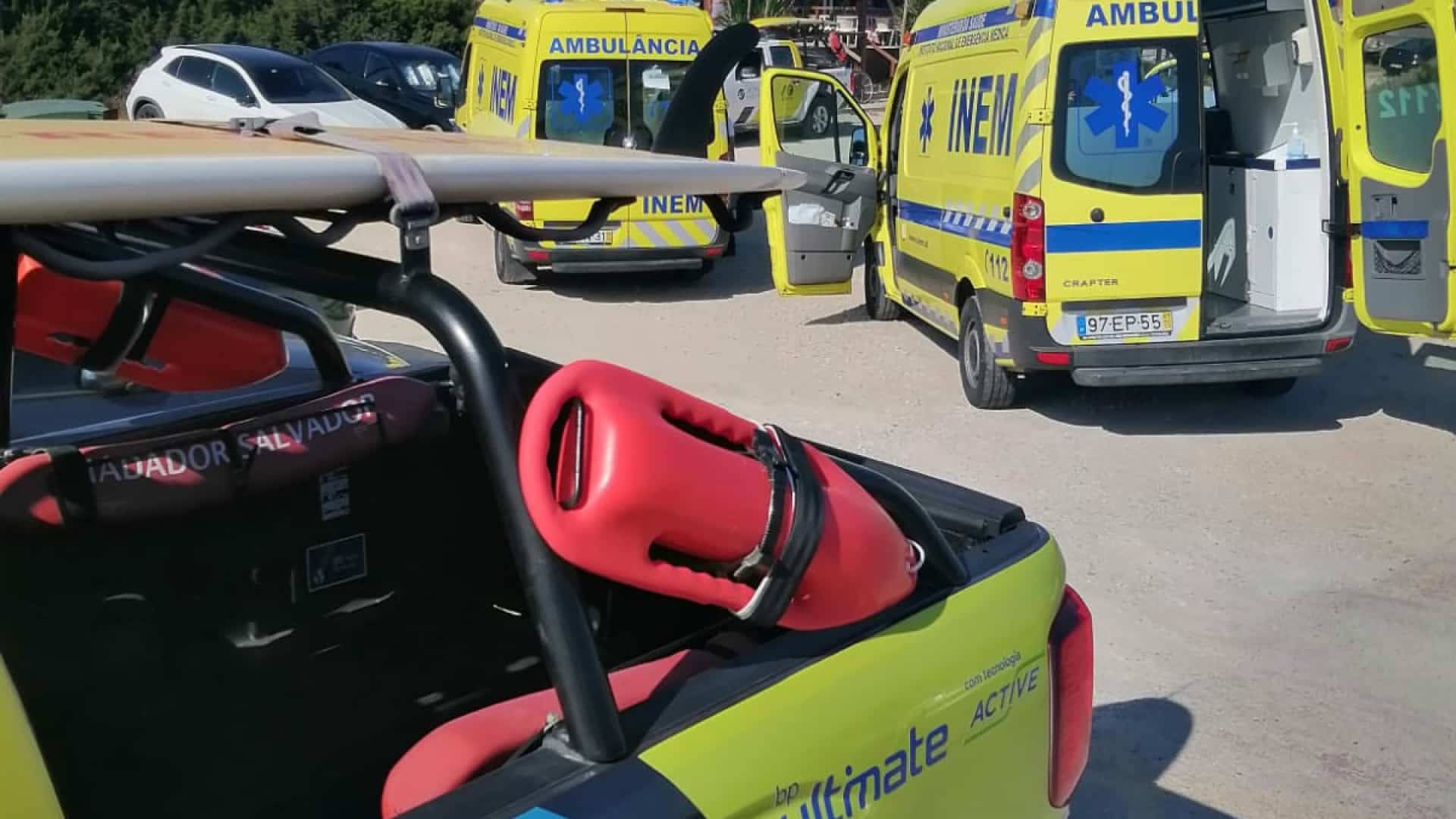 Un homme âgé de 90 ans se noie lors d'une visite de la maison de retraite à la plage à Alcobaça.