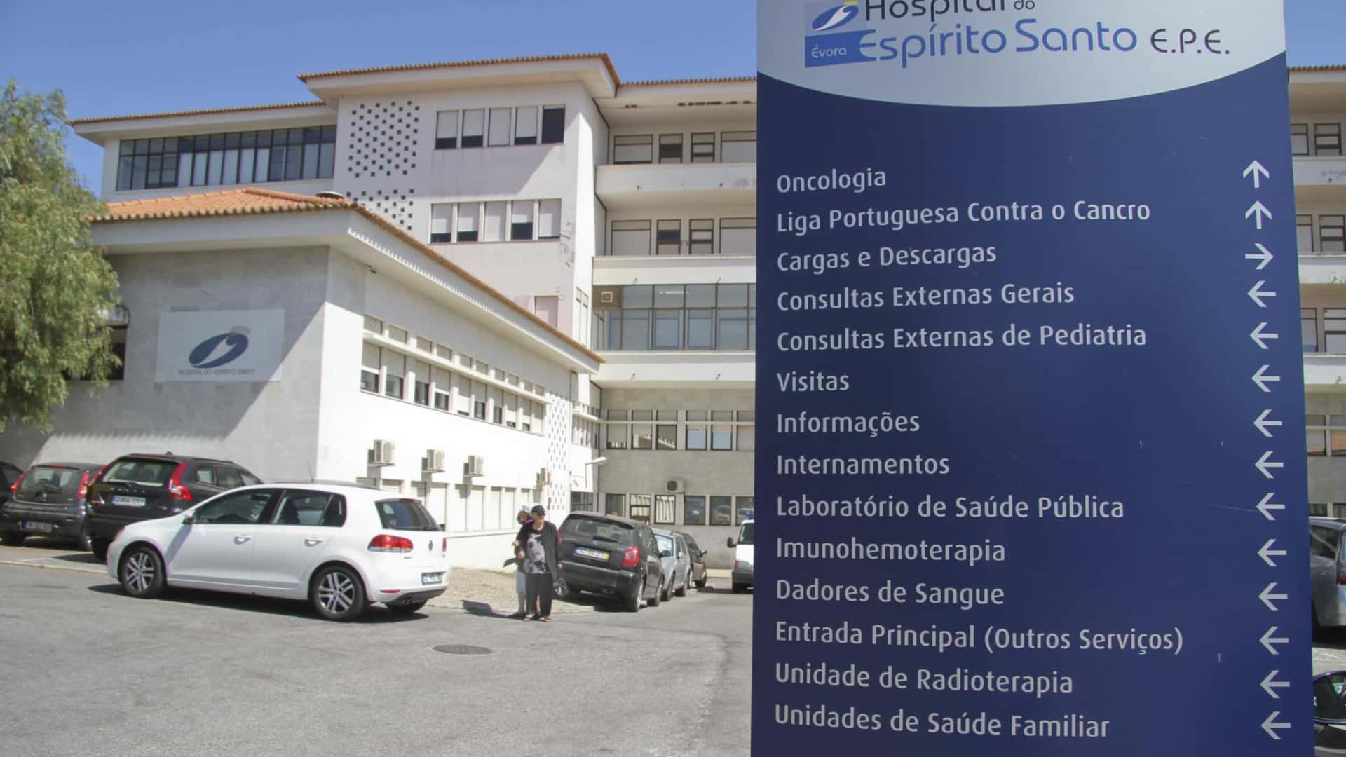 Urgence de l'hôpital d'Évora maintient des limitations en Médecine Interne.
