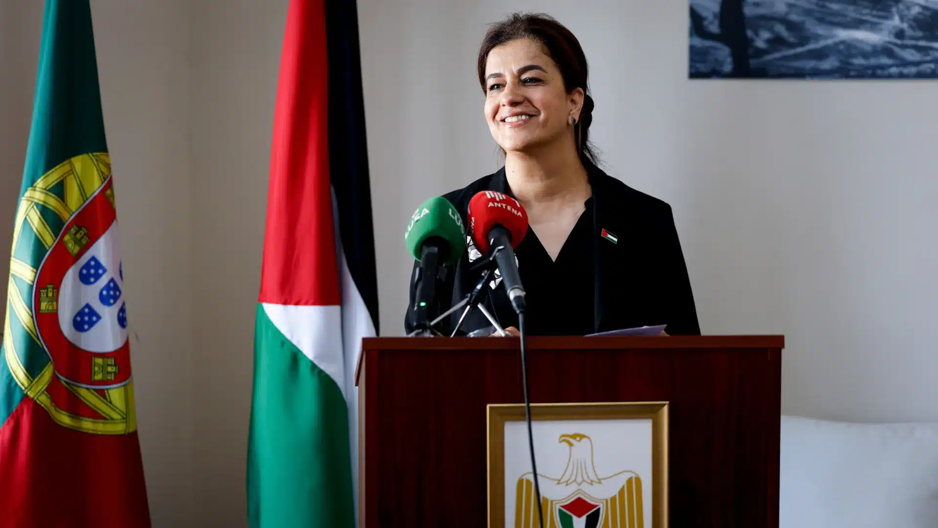 Ambassadrice de Palestine au Portugal : "Pas courageux" et "message clair"