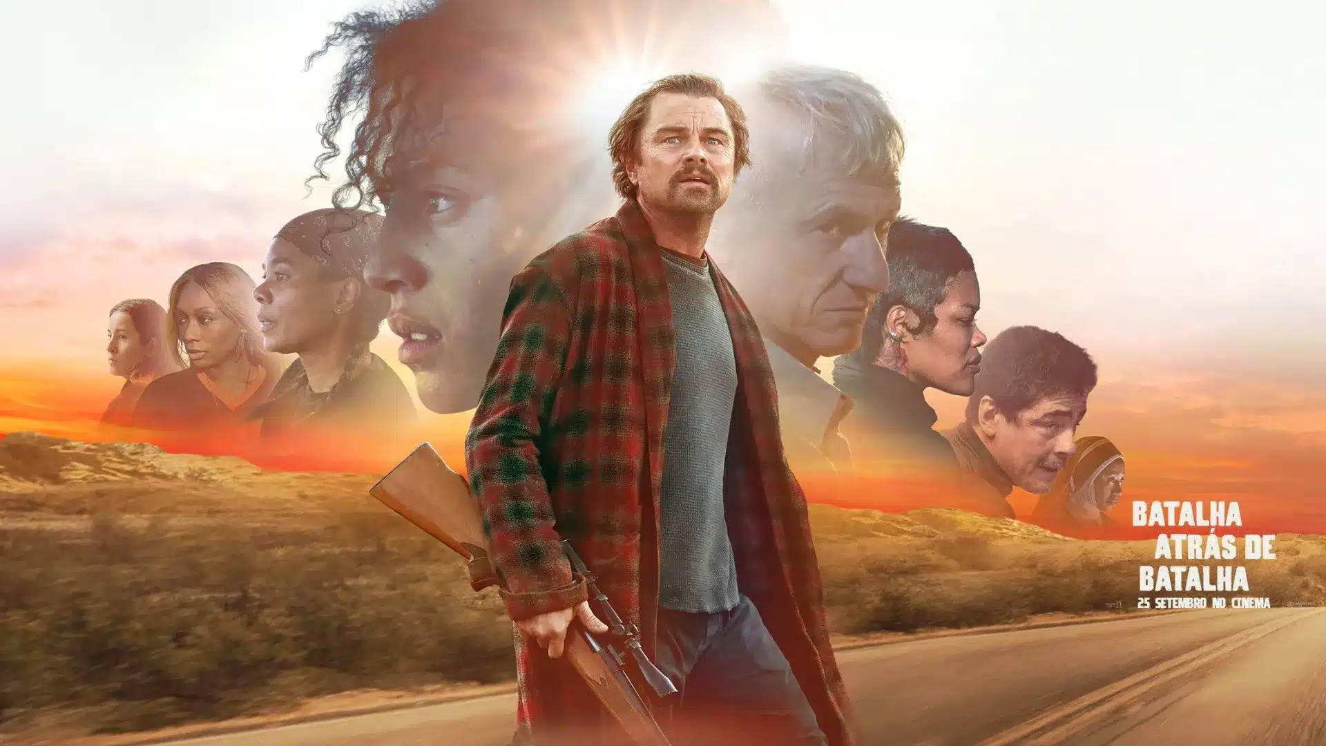 'Batalha Après Batalha' débute demain avec DiCaprio comme protagoniste.