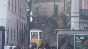 Carris a déjà "activé tous les moyens" pour l'accident de l'ascenseur de Glória.