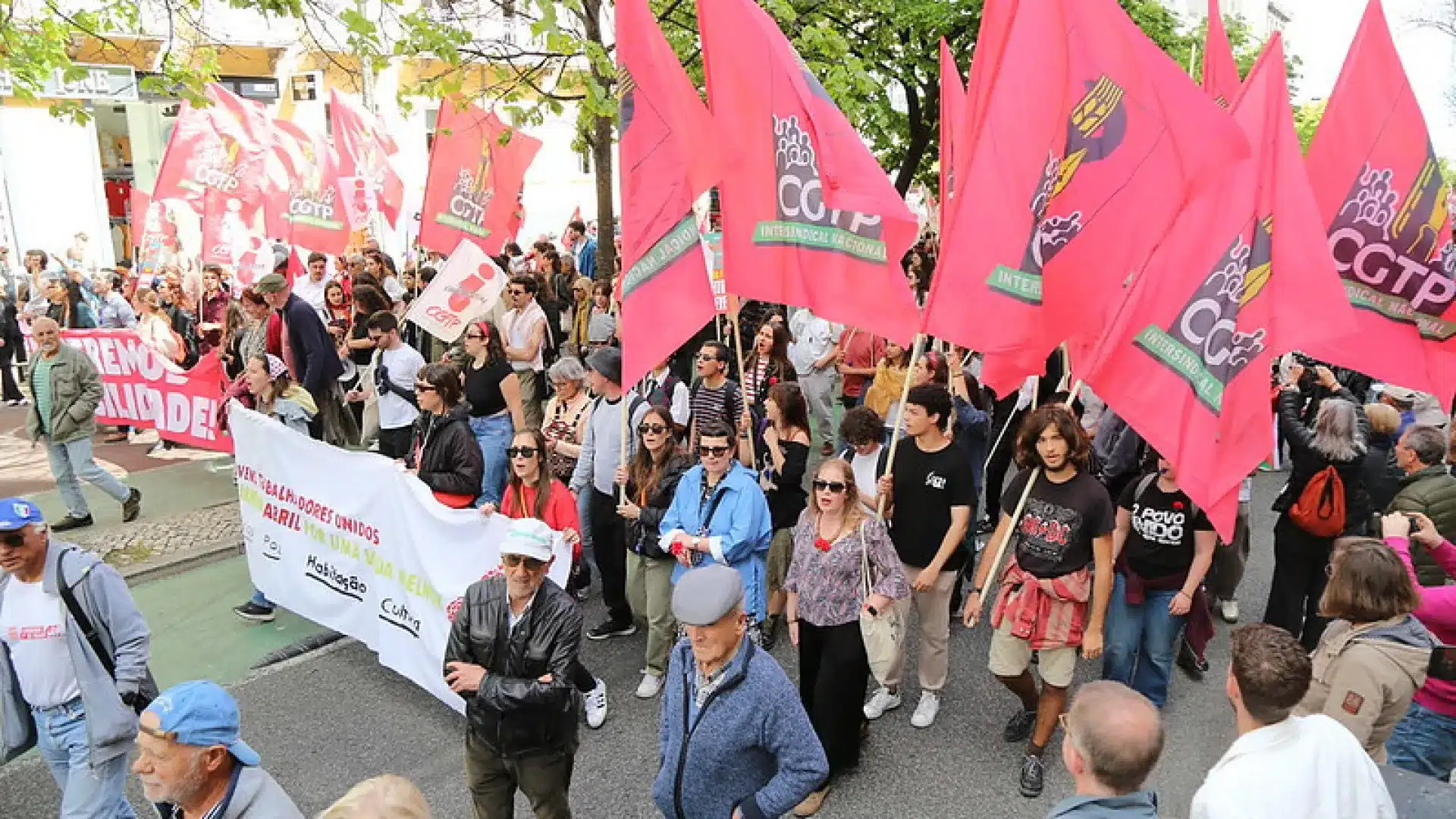 CGTP dit que le peuple doit faire pression pour une "prise de position sur la Palestine"