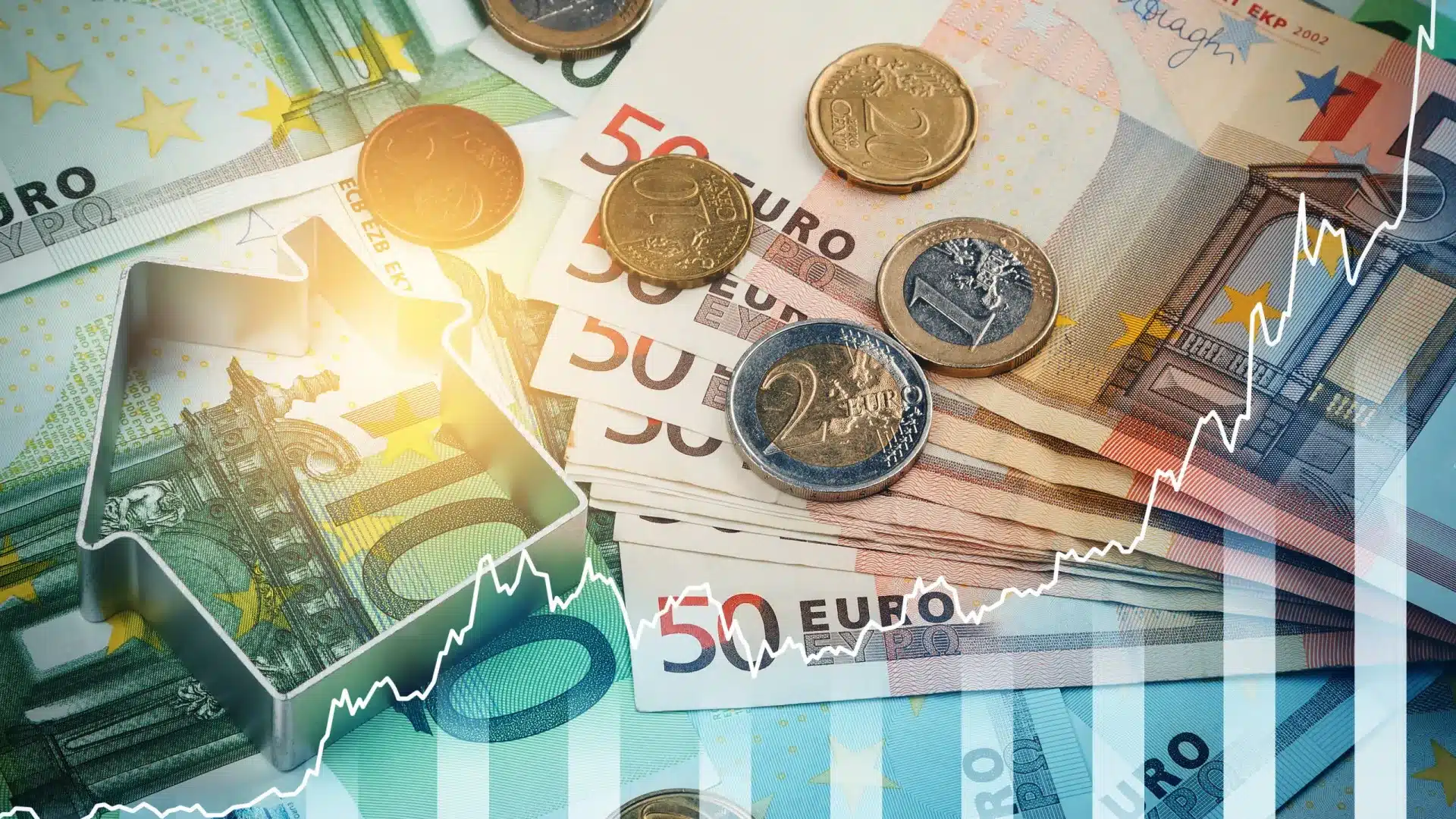 Crédit immobilier : L'Euribor augmente à trois et douze mois et diminue à six mois.