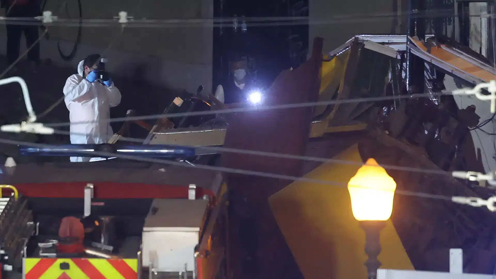 Deux Espagnols parmi les blessés du déraillement de l'ascenseur de la Glória