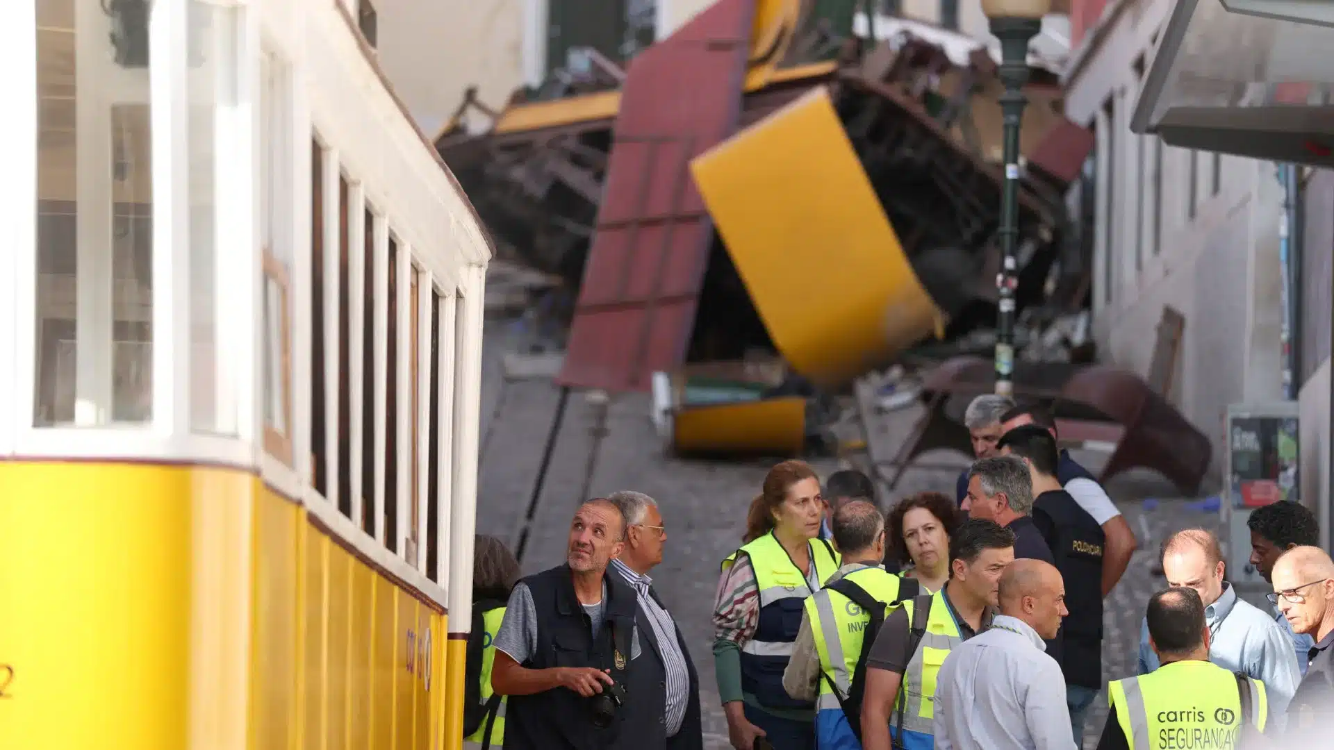 Elevador da Glória. Collaborateurs de la Miséricorde de Lisbonne parmi les victimes