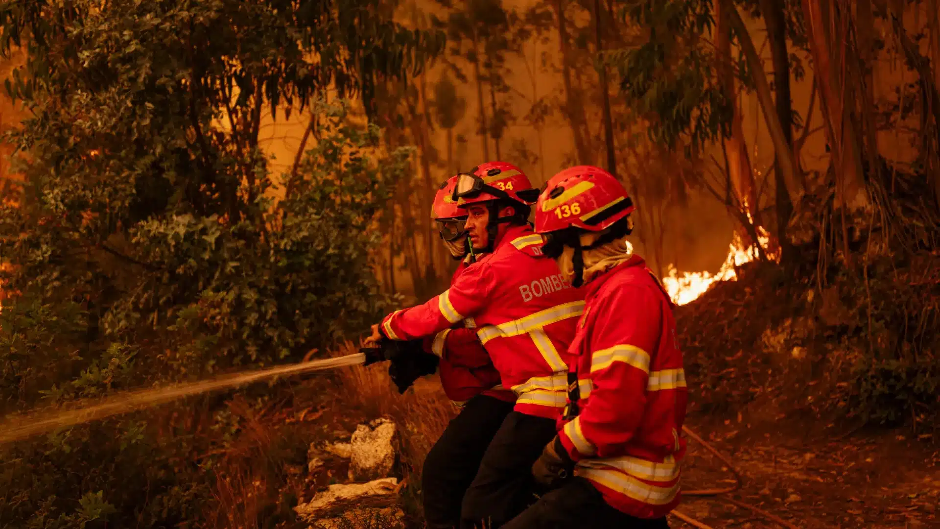 Environ 30 communes de six districts en danger maximal d'incendie.