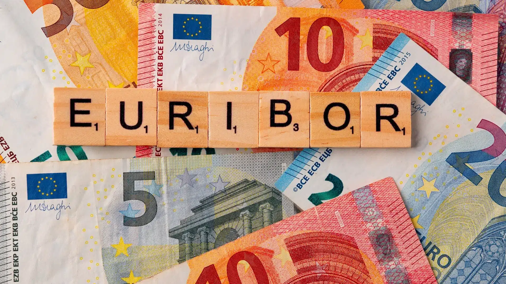 Euribor baisse à trois, six mois et 12 mois