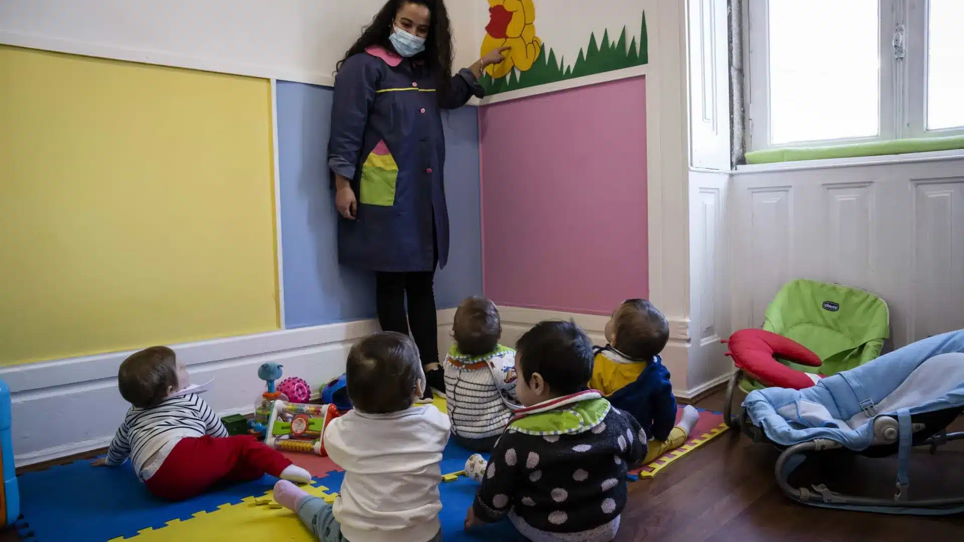 Huit municipalités de la région métropolitaine de Lisbonne disposeront de 1 000 places supplémentaires dans le pré-scolaire.
