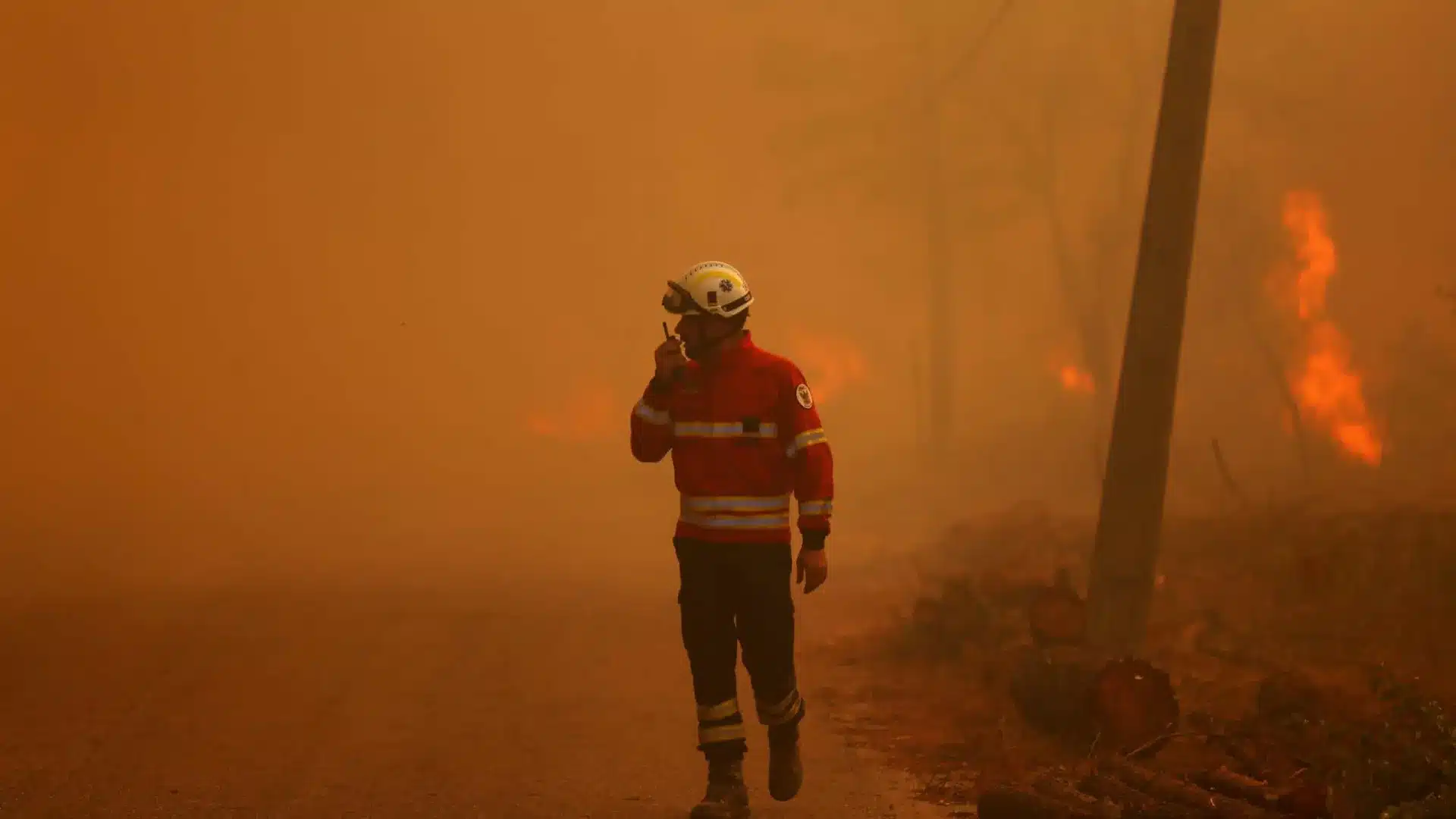 Incendie maîtrisé qui a commencé à Montalegre