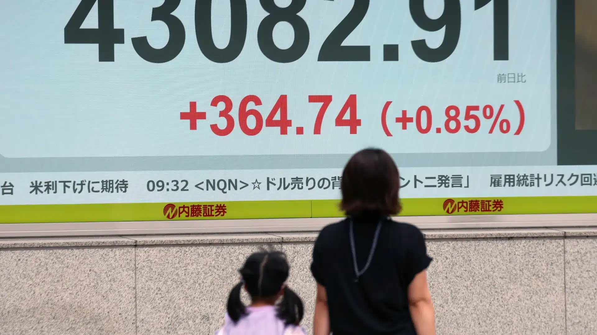 La Bourse de Tokyo ouvre avec le Nikkei en hausse de 0,89 %.