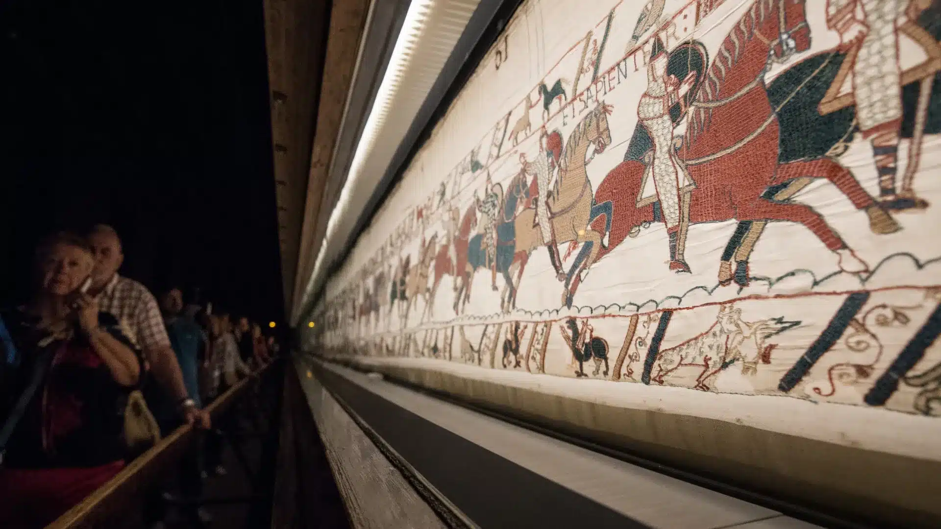 La Tapisserie de Bayeux qui sera prêtée au Royaume-Uni retirée de son musée