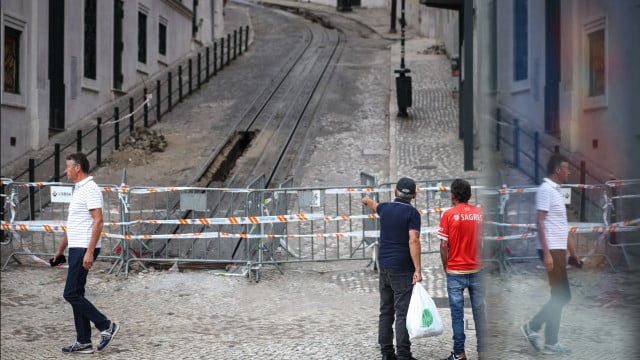 Elevador da Glória sem fiscalização da autoridade de segurança ferroviária