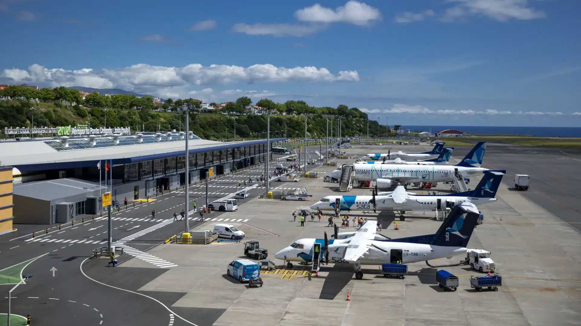 Le nombre de passagers débarqués aux Açores a augmenté de 4,3 % en août.