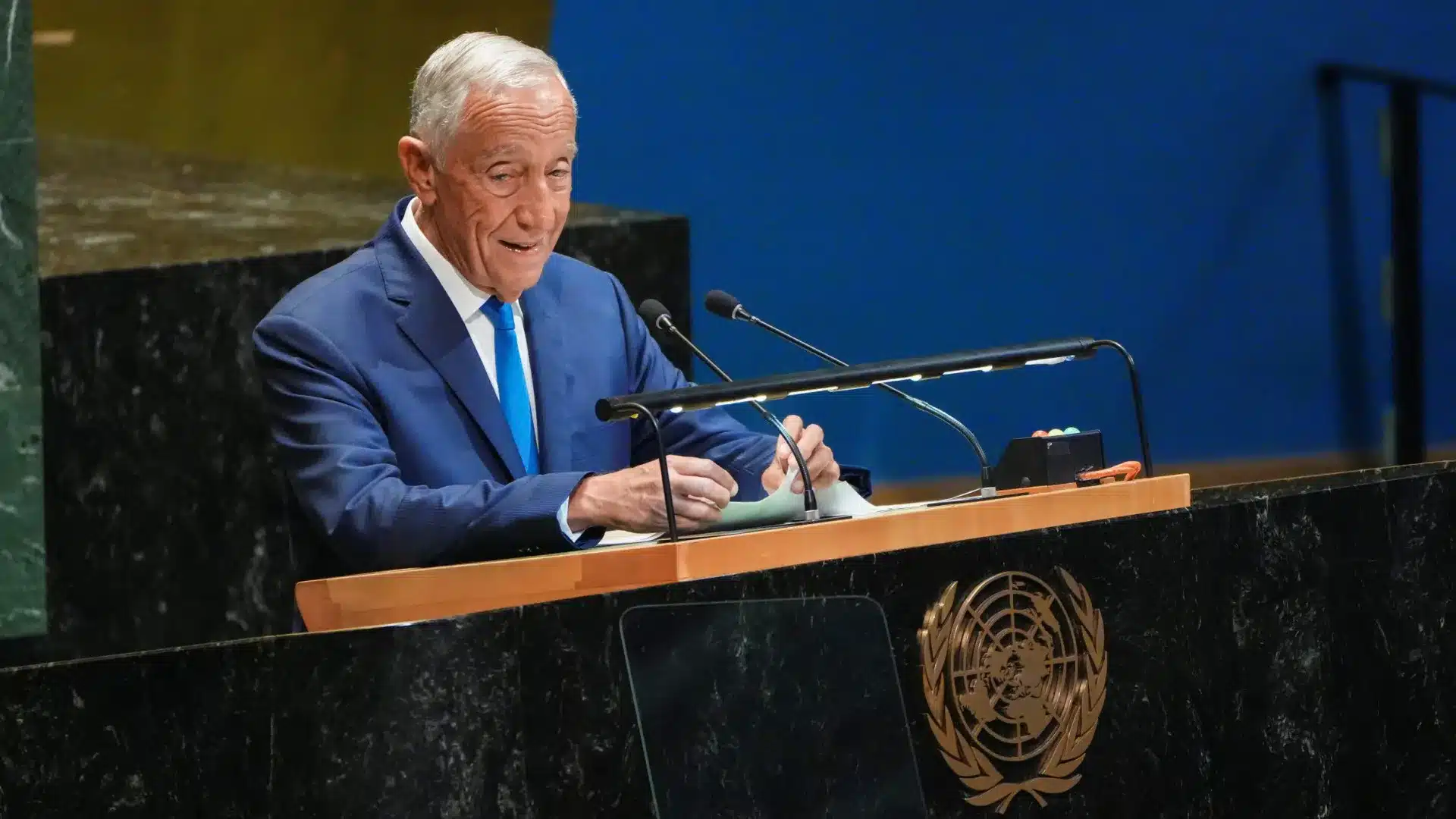 Marcelo discourt aujourd'hui à l'ONU. Rappelez-vous des discours précédents.