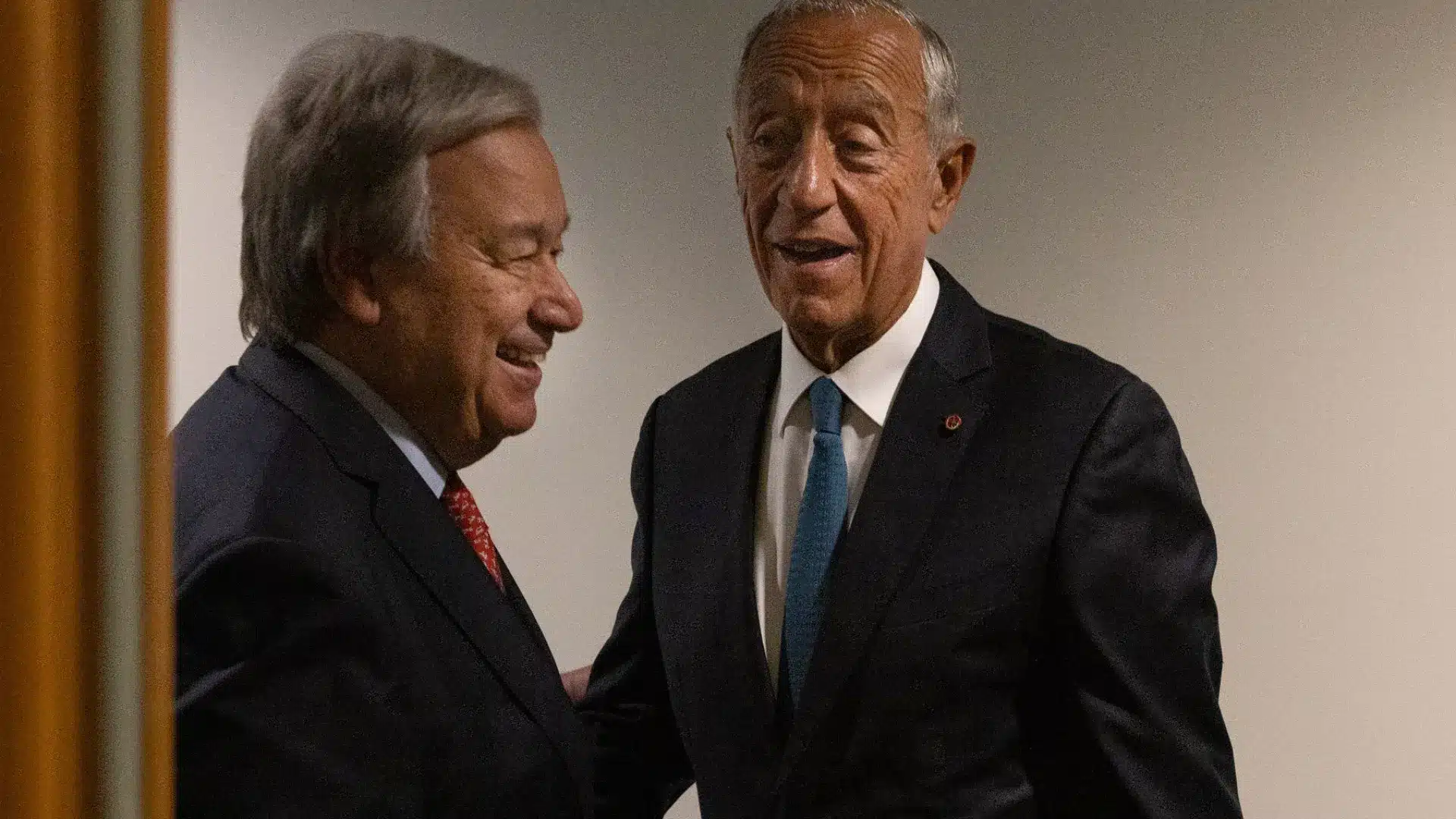 Marcelo participe à une conférence sur la Palestine et sera avec Guterres.