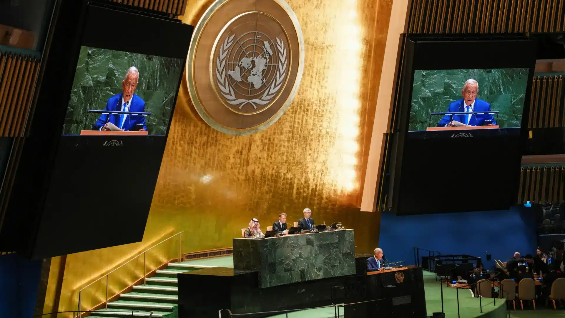 Marcelo prononce aujourd'hui son sixième et dernier discours à l'Assemblée générale de l'ONU.