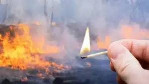 Un homme arrêté pour suspicion de quatre incendies dans la commune de Guimarães