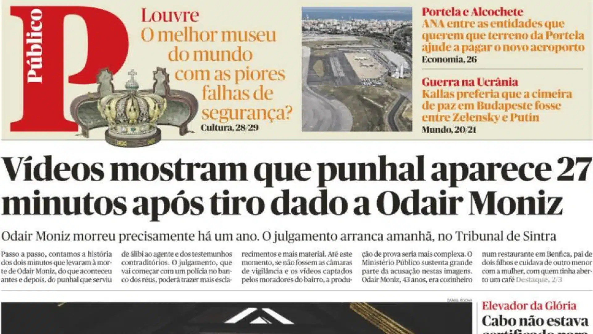 Aujourd'hui à la une : Odair ? Le poignard apparaît après ; Ils ont lésé l'État de millions