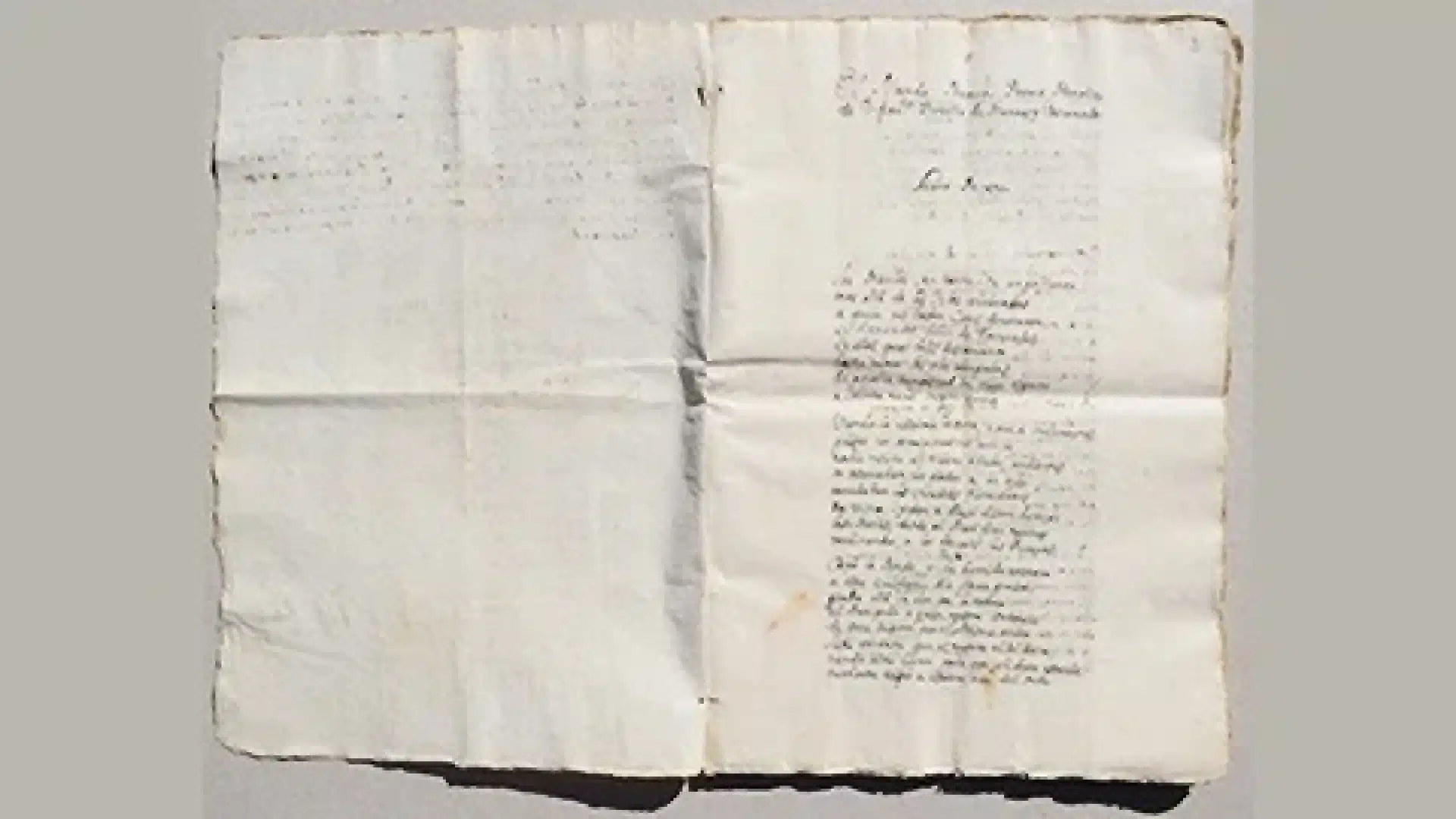Découverte d'un manuscrit inédit avec un poème d'un diplomate portugais