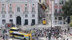 Elevador da Glória. Entreprise de maintenance entendue jeudi au DIAP