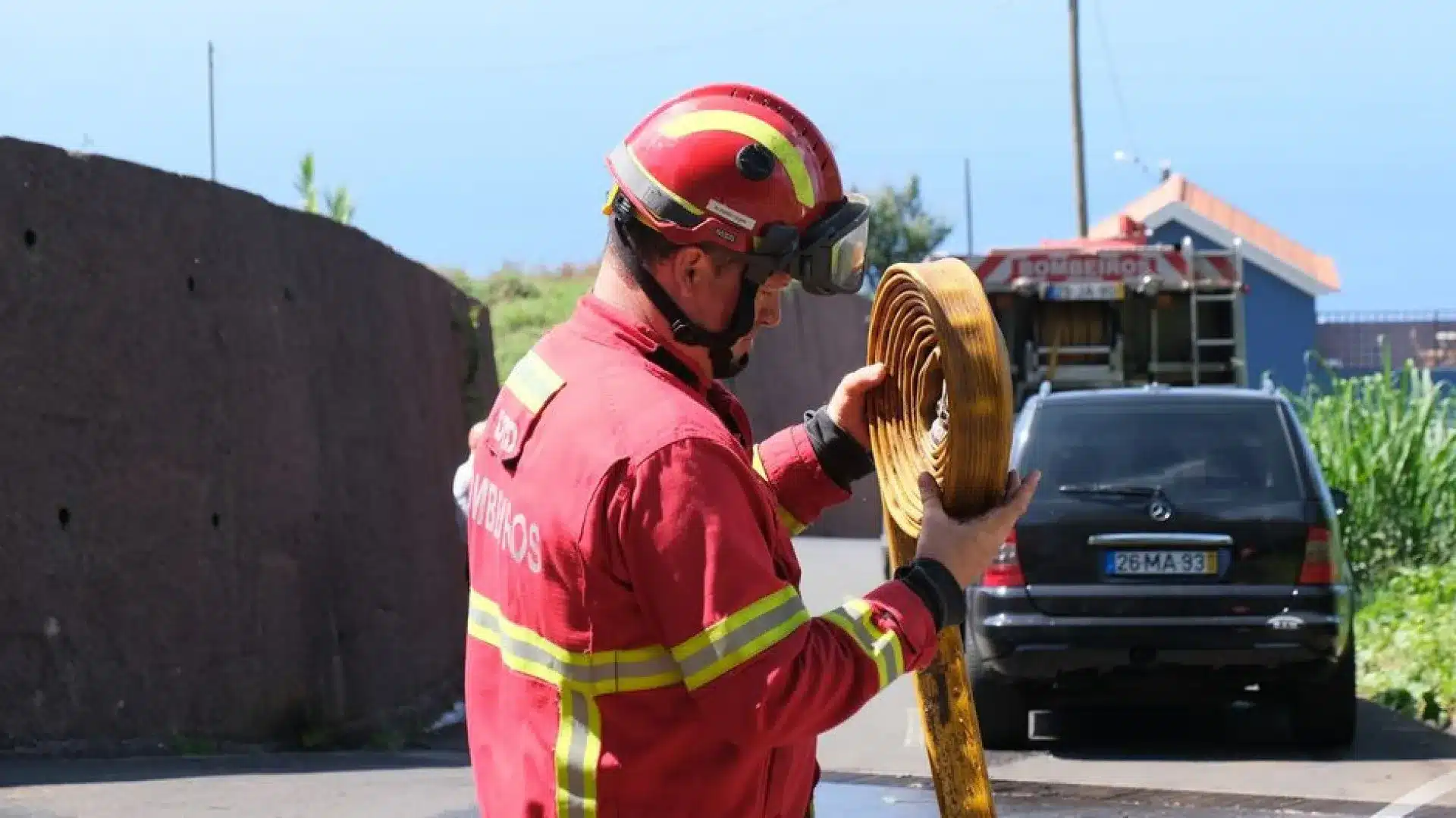 Incendie dans un immeuble à Amadora laisse quatre personnes sans logement.