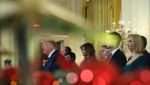 La famille Trump a gagné environ 857 millions avec les cryptomonnaies l'année dernière.
