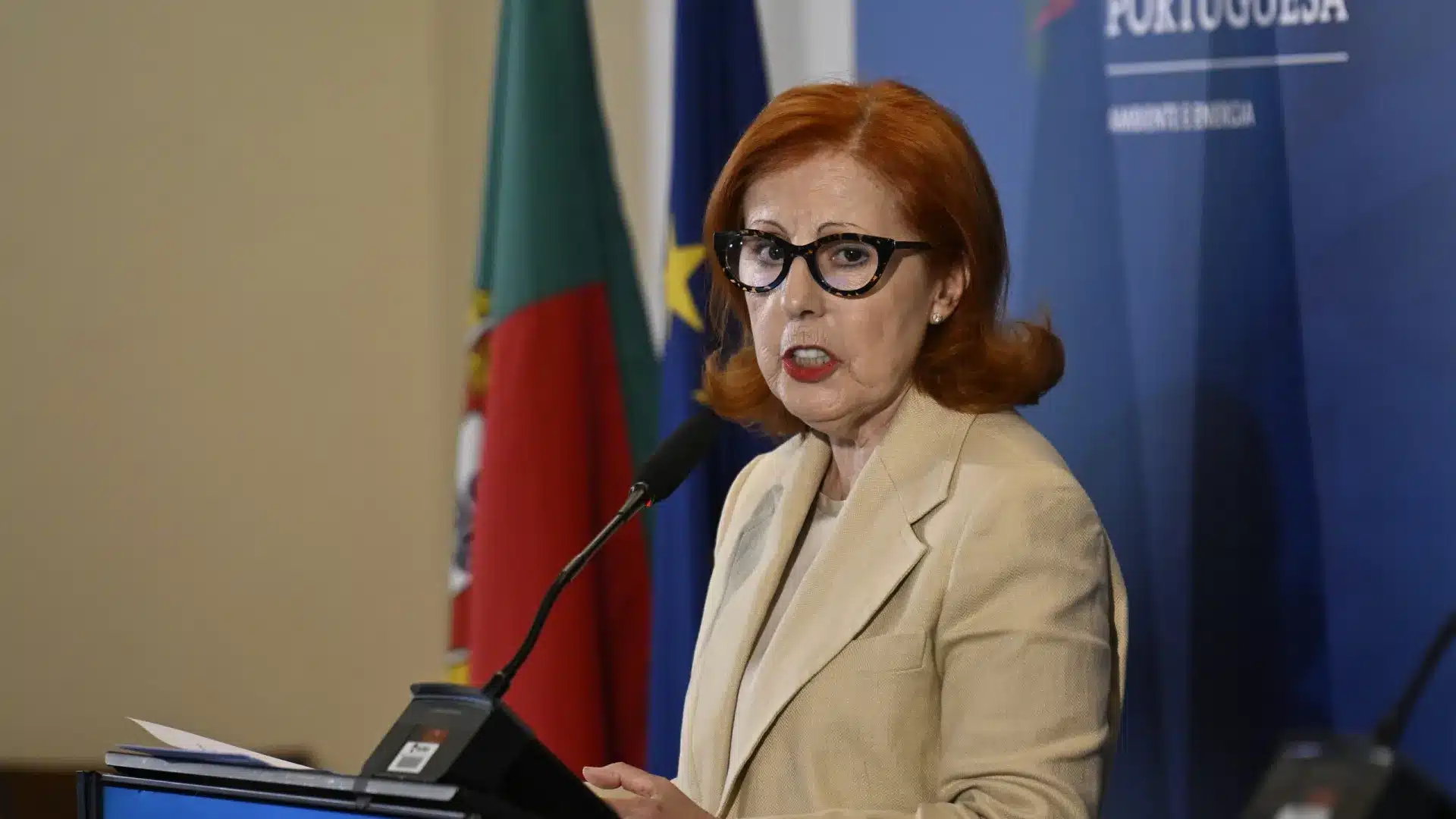 La ministre assure que la panne a eu lieu en Espagne et a affecté le Portugal.