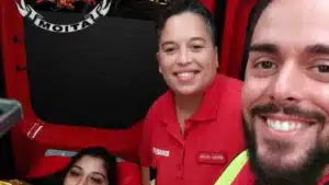 "La vie n'attend pas". Un bébé naît dans une ambulance dans une aire de service.
