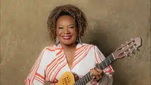 L'artiste (et ministre) brésilienne Margareth Menezes donne un concert au Portugal.