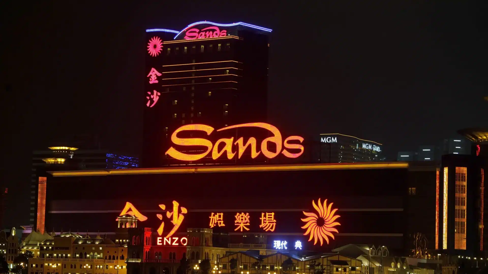 Le bénéfice de l'opérateur à Macao Sands China augmente de 1,5 % au 3e trimestre.