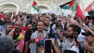 Le militant portugais Miguel Duarte arrêté par les autorités israéliennes.