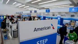 Les bénéfices d'American Airlines chutent de 95 % au troisième trimestre à 10,3 millions.