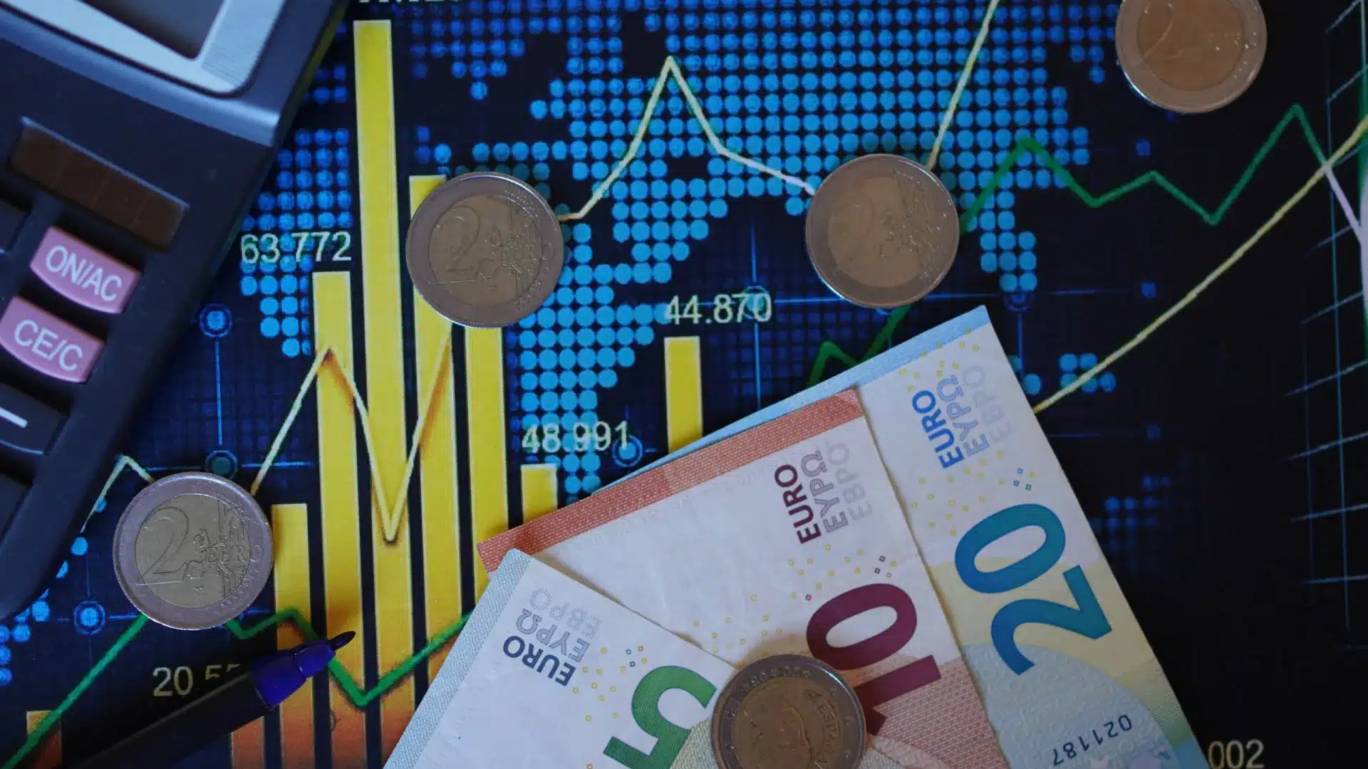 L'inflation annuelle de la zone euro augmente à 2,2 % en septembre.