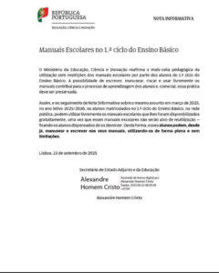 Marcelo confirme : Les manuels du premier cycle n'ont pas à être rendus
