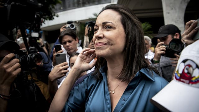 María Corina Machado a des racines ici. Le nom de famille "vient du Portugal".