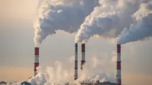 Pour la première fois depuis 1995. L'économie croît avec moins d'émissions polluantes.