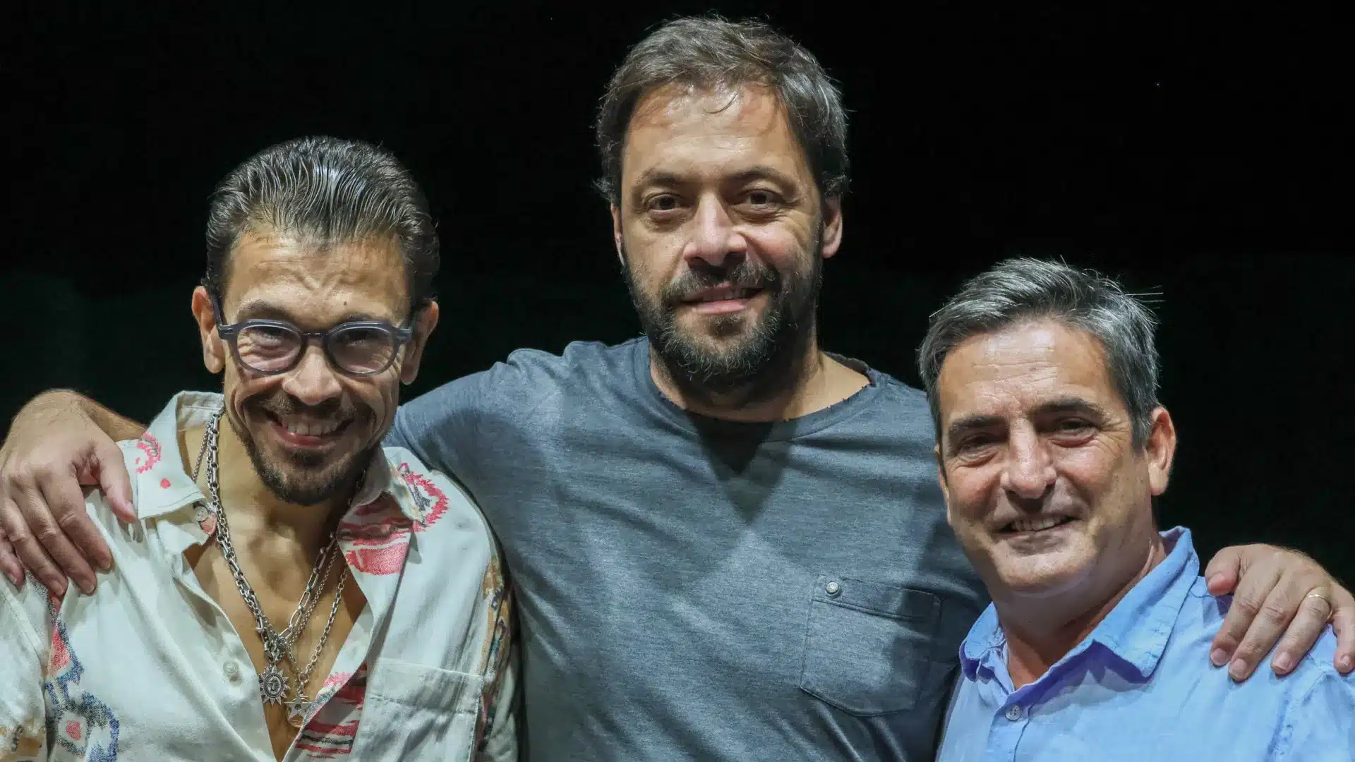 Zambujo, Camané et Ricardo Ribeiro apportent sur scène le Fado et l'amitié
