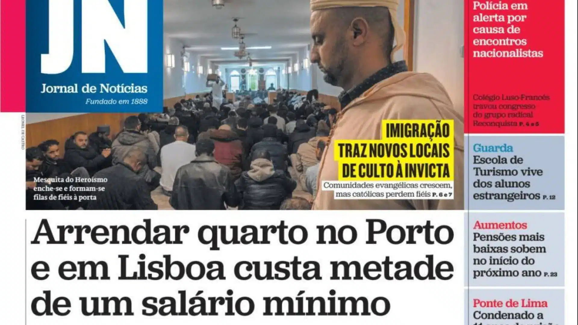 Aujourd'hui à la une : Une chambre coûte un demi-salaire ; L'entrepreneur du PM est en faillite.
